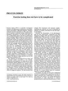 article - Exercise testing does not have to be complicated